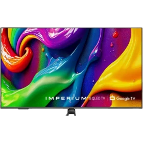 Arçelik A55 Q 990 AY Ultra HD 4K QLED televizyon, renkli ekranı ve ince siyah çerçevesiyle