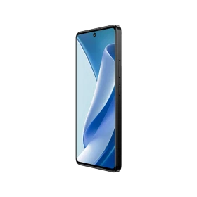 General Mobile GM 26 Pro 5G siyah akıllı telefon, ince çerçeveli ekran ve ön kamera detaylı görünüm