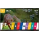 LG 65UF860V Ultra HD 4K LED televizyon vitrininde çocuk ve canlı TV arayüzü görüntüleniyor