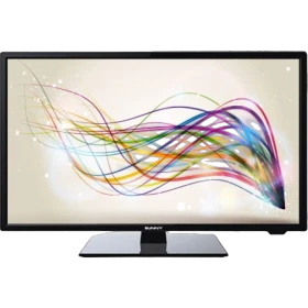 Sunny 22 inç Full HD LED televizyon, siyah çerçeveli ve masaüstü ayaklı tasarım