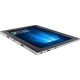 Lenovo Miix 320 gümüş iş ve ofis tableti, açık ekranlı, ince gövde ve yan bağlantı portları görünüyor