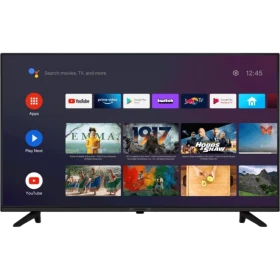 Grundig 40 GFF 6930 A Full HD FHD LED televizyon, siyah çerçeveli ekranında akıllı TV menüsü
