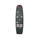 Onvo 50VQ80F2FA Full HD FHD TV için siyah LED televizyon kumandası, Netflix ve YouTube tuşlarıyla