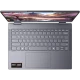 Gri Lenovo IdeaPad 5 83KT004STR 2'si 1 arada laptop, üstten görünümde açık ekran ve klavye detaylı