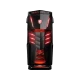 MSI Aegis Ti3 8RF SLI-006EU siyah masaüstü bilgisayar kasası, kırmızı LED aydınlatmalı ön panel