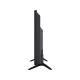 SEG 40SC5600 Full HD FHD LED televizyonun siyah renkli yandan görünümü ve ayakları