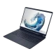 Dell Alienware 16 Aurora AC16250-C71615U56N020 siyah oyuncu laptop; su dalgası ekranlı açık klavye görünümü