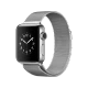 Apple Watch Series 2 38 mm gümüş paslanmaz çelik kasa ve Milano Loop akıllı saat
