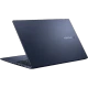 Asus Vivobook 15 X1502ZA-EJ1644 koyu mavi laptop; 16GB RAM, 512GB SSD ve Windows 11 Pro görünümü