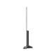 LG OLED55C8PLA Ultra HD 4K OLED televizyon, ince gri tasarım ve ayaklı stand ile dikey görünüm.