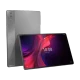 Lenovo Tab Extreme gri oyun tableti, arkadan ve önden görünüm, RGB renkli ekran ve şık tasarım