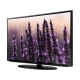 Samsung 40H5373 Full HD LED TV, mor çiçek manzaralı ekranda, siyah tasarım, vitrin görseli