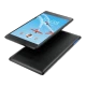 Lenovo TAB 7 Essential TB-7304F 16 GB siyah tablet; uçuş görünümlü ekran ve arka gövde.