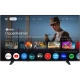 Vestel 50UG9750 Ultra HD 4K LED televizyon, Google TV arayüzü ve yayın uygulamaları açık ekranıyla
