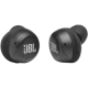 JBL Live Free NC+ siyah tam kablosuz kulaklık, iki kulak içi kulaklık birlikte görünür