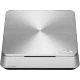 Asus VivoPC VM40B-S078R gümüş renkli kompakt masaüstü bilgisayar, önden görünüm