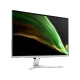 Acer Aspire C27-1655 Intel Core i5-1135G7 masaüstü bilgisayar, siyah ekranlı ve gümüş ayaklı