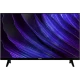Vestel 32H9600 HD Ready LED televizyon, mor ve mavi soyut ekranıyla önden görünüm