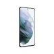 Samsung Galaxy S21 Plus siyah akıllı telefon, ince çerçeveli ekran ve ön kamera detayıyla önden görünüm