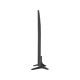 LG 60UH615V Ultra HD 4K LED televizyon, siyah ekrana dik ince görünüm ve ayak detayları