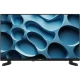 Vestel 32H8740 HD Ready LED televizyon, siyah çerçeveli ve mavi desenli ekranıyla önden görünüm