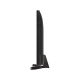 LG 49UK6470PLC Ultra HD 4K LED televizyonun siyah yan görünümü, ince tasarım ve bağlantı noktalarıyla.