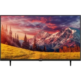 Arçelik A40 D 697 B Full HD LED televizyon, siyah çerçeveli ekranında dağ manzarası gösteriyor