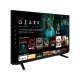 Beko B43 A 850 B Ultra HD 4K TV, siyah çerçeveli ekranında Netflix içerikleri gösteriliyor