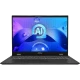 MSI Prestige 16 AI Studio B1VEG-023TR siyah iş ve ofis laptopunda AI temalı ekran.