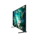 Samsung 55RU8000 Ultra HD 4K LED televizyon, genel renkli ekrana yansıyan canlı doğa sahnesi