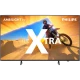 Philips 55PML9009 Ultra HD 4K LED TV; AMBILIGHT TV ambiyanslı, oyun temalı ekran görünüyor