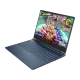 HP Victus Gaming 15-fb2009nt A05NHEA008 koyu mavi oyuncu laptop, açık klavye ve oyun ekranı görünüyor
