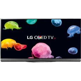 LG OLED65E6V Ultra HD 4K TV ekranda renkli deniz canlılarıyla vitrin görünümü, genel renkli televizyon