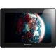 Lenovo IdeaTab S6000-F 16 GB siyah tablet ön paneli, gezegen görselli ekranı açık olarak gösteriliyor
