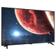 Sunny SN43DAL010 Full HD FHD TV, siyah çerçeveli ekranda uzay ve kırmızı gezegen görüntüsü