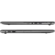 Casper Nirvana F500.1135-8V00X-G-F gri iş ve ofis laptopu yan bağlantı portları görünüyor