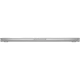 Apple MacBook Pro M3 Max 16.2 inç gümüş laptop, kapalı halde yandan ince profil görünümüyle sunuluyor