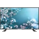 Onvo OV40250 Full HD LED televizyon, siyah çerçeveli ekranı ve çiçekli mavi görüntüsüyle önden görünüm