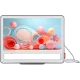 Vestel 24HA9530G HD Ready HD TV, beyaz çerçeveli LED televizyonun önden görünümü ve renkli ekranı