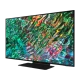 Samsung 50QN90B QLED Ultra HD 4K TV, canlı renkler ve soyut ışık efektleriyle görünen ekran tasarımı