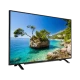 Grundig 40 VLE 5730 BN Full HD LED televizyon, siyah çerçeveli ekranında deniz manzarası gösteriyor