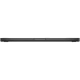 Apple MacBook Pro M3 Max 16.2 inç siyah laptop, kapalı halde yandan ince profil görünümü