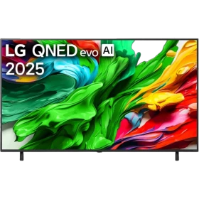 LG 65QNED86A6A Ultra HD 4K QNED TV, ekranda canlı renkli grafiklerle vitrin görseli