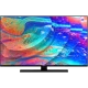 Vestel 55Q9900 Ultra HD 4K QLED televizyon, siyah çerçeveli geniş ekran ve renkli görüntü