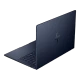 HP EliteBook X G1i 14 AI B66VDAT siyah iş ve ofis laptopu, klavye ve ekran açısı önden görünüm