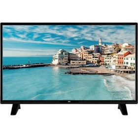 SEG 32SBH735 HD Ready LED TV, deniz manzarası gösteren siyah ekranlı televizyon