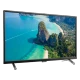 Axen AX32DIL13 HD Ready HD TV, siyah çerçeveli LED televizyon ve ekranında tropik ada manzarası