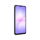 Samsung Galaxy A07 siyah akıllı telefon, ön yüz ekran görünümü ve ince çerçeveli tasarım