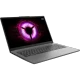 Lenovo LOQ 15ARP10E 83S0002YTR gri oyuncu laptop, açık kapaklı önden çapraz açıyla görünüm