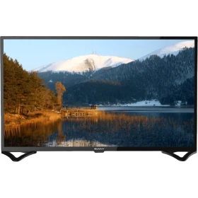Sunny Abant uydu alıcılı Full HD 40 inç televizyon, ekranda karlı dağ ve göl manzarası